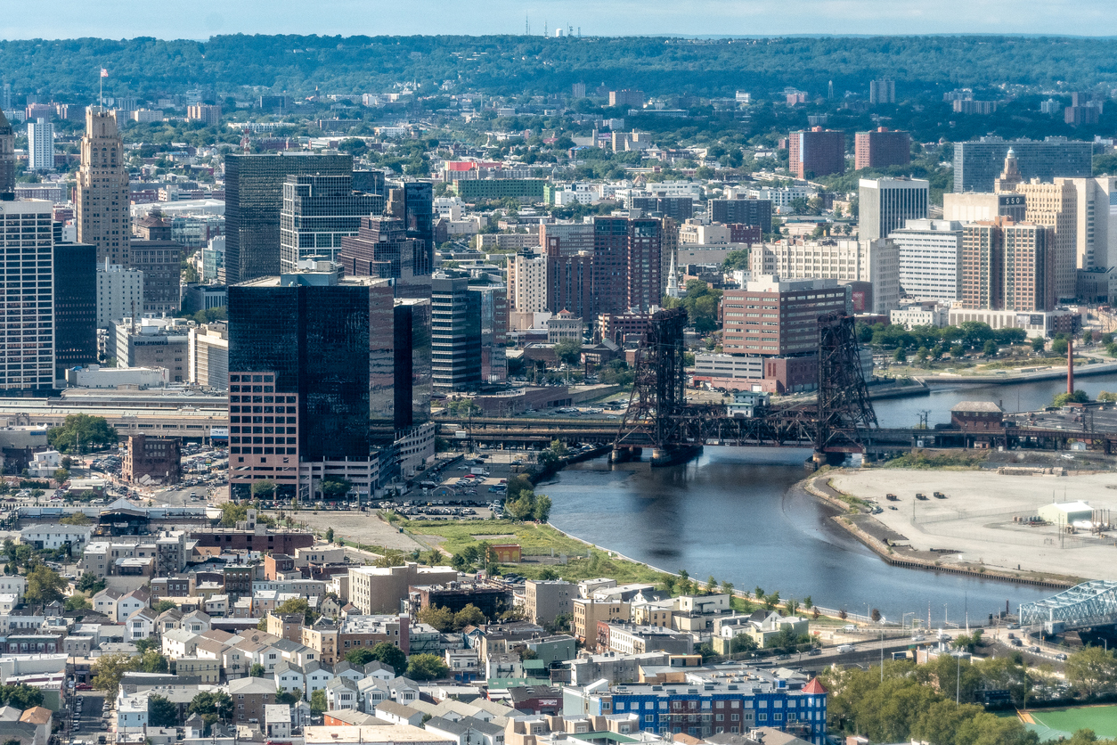 Panoramic Image of Newark, NJ